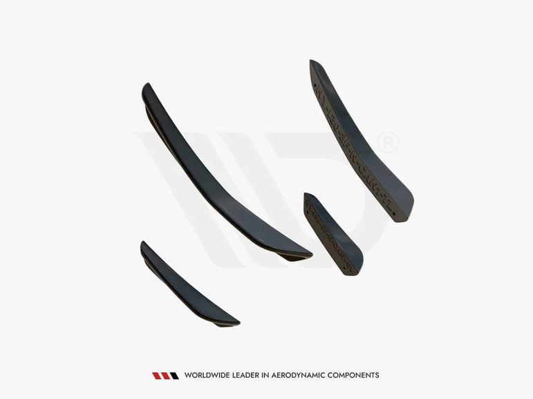 Maxton Design Front Bumper Wings Canards Hyundai I30 N Hatchback fastback MK3 Facelift 2020-