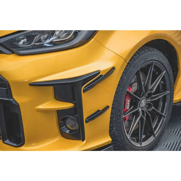 Maxton Design Front Bumper Wings Canards Toyota GR Yaris MK4 2020-
