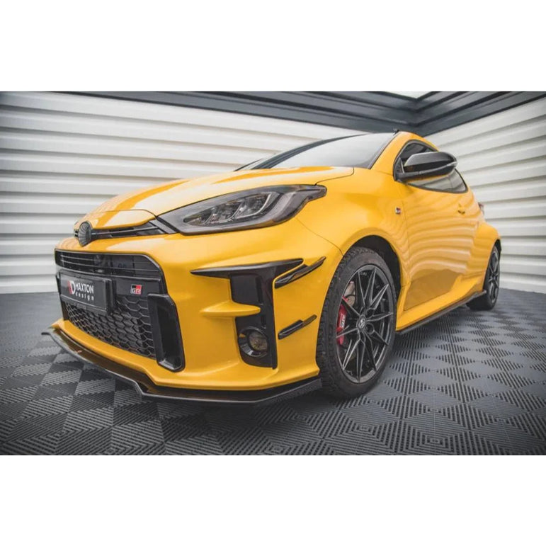 Maxton Design Front Bumper Wings Canards Toyota GR Yaris MK4 2020-