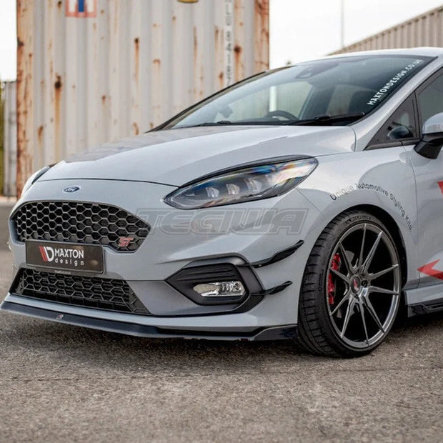 Maxton Design Front Bumper Wings Canards V.2 Ford Fiesta MK8 ST ST-Line