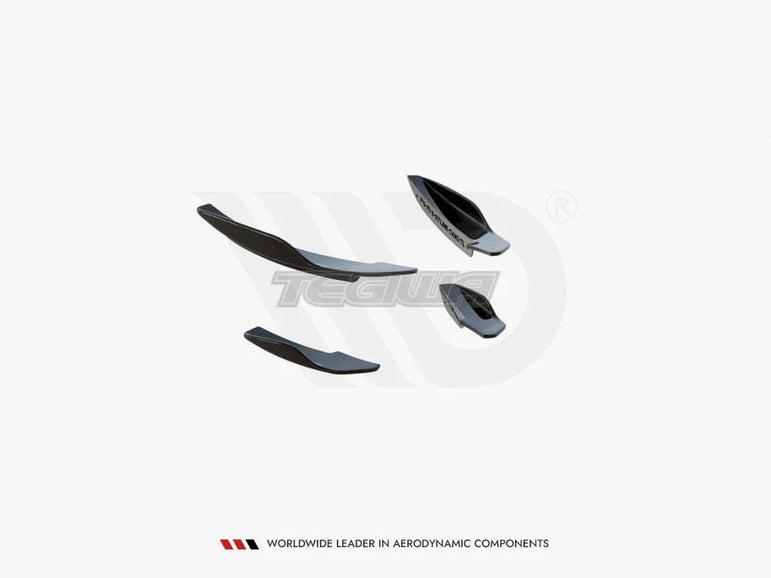 Maxton Design Front Bumper Wings Canards V.2 Ford Fiesta MK8 ST ST-Line