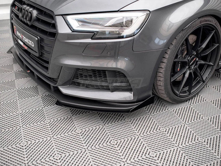 Maxton Design Front Flaps Audi S3 A3 S-Line Sportback 8V Facelift