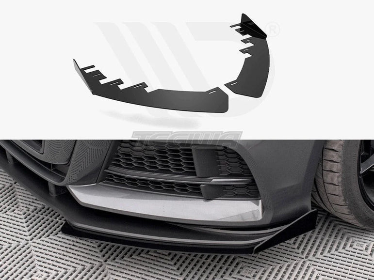 Maxton Design Front Flaps Audi S3 A3 S-Line Sportback 8V Facelift