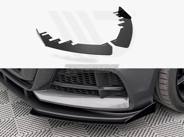 Maxton Design Front Flaps Audi S3 A3 S-Line Sportback 8V Facelift