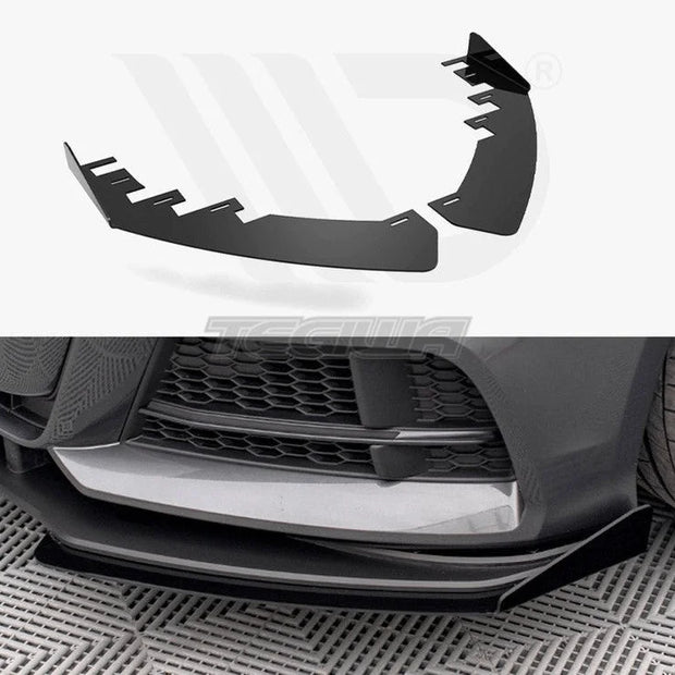 Maxton Design Front Flaps Audi S3 A3 S-Line Sportback 8V Facelift