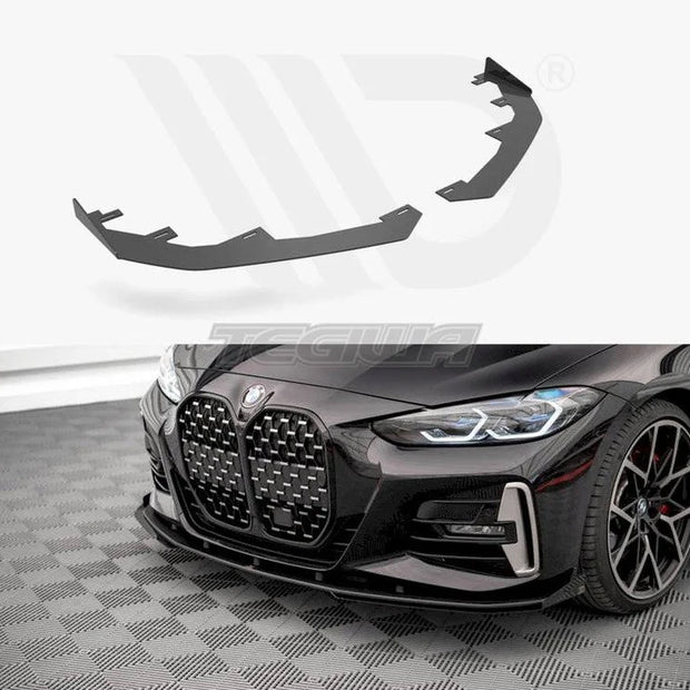 Maxton Design Front Flaps BMW 4-Series M-pack G22 2020-