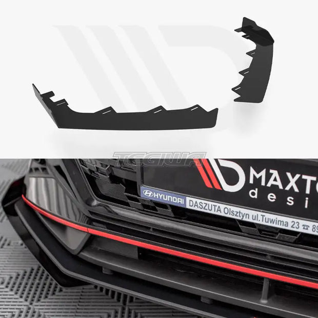 Maxton Design Front Flaps Hyundai I20 N MK3 2020-