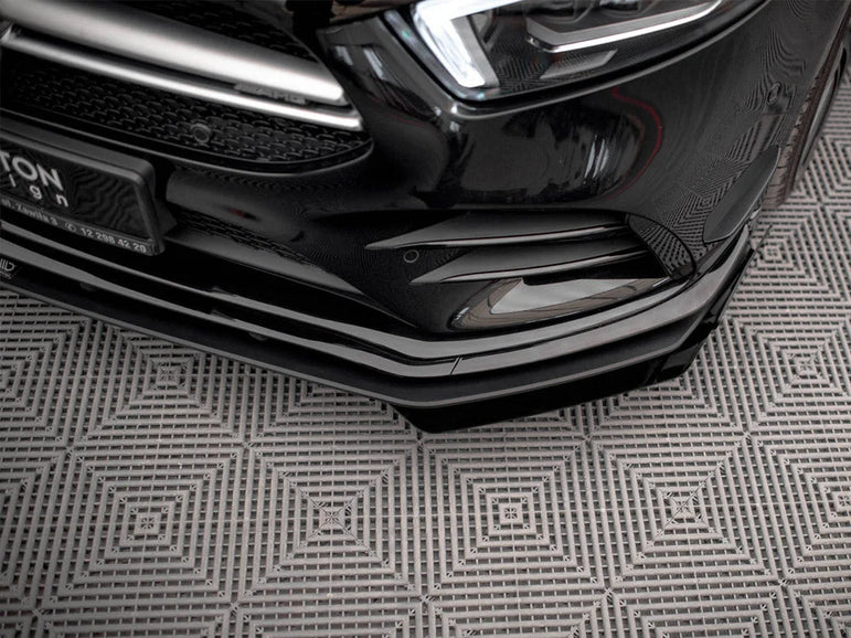 Maxton Design Front Flaps Mercedes A35 AMG AMG-Line Aero Pack W177