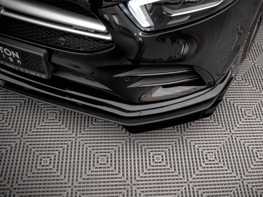 Maxton Design Front Flaps Mercedes A35 AMG AMG-Line Aero Pack W177