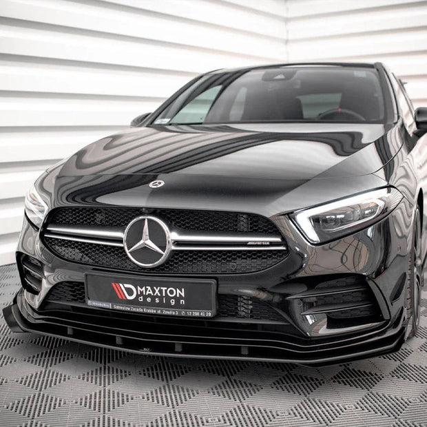 Maxton Design Front Flaps Mercedes A35 AMG AMG-Line Aero Pack W177