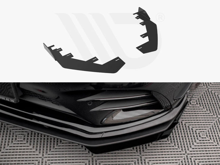 Maxton Design Front Flaps Mercedes A35 AMG AMG-Line Aero Pack W177