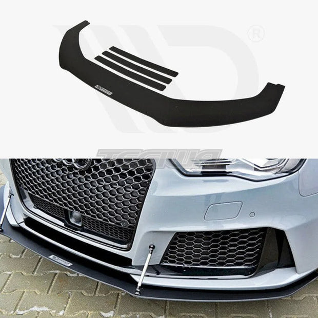 Maxton Design Front Racing Splitter Audi RS3 8VA Sportback Pre-facelift 15-16