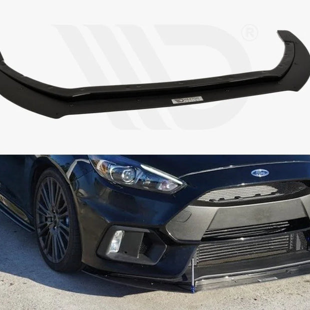 Maxton Design Front Racing Splitter Ford Focus MK3 RS 2015-UP