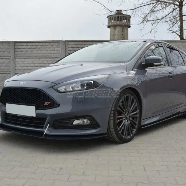 Maxton Design Front Racing Splitter Ford Focus ST MK3 Facelift