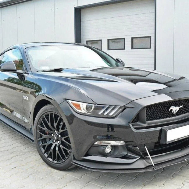 Maxton Design Front Racing Splitter - Ford Mustang MK6 GT 2014-17