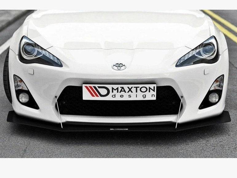Maxton Design Front Racing Splitter Toyota GT86 Rb-design 12-16