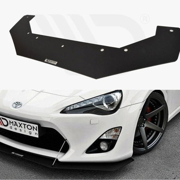 Maxton Design Front Racing Splitter Toyota GT86 Rb-design 12-16