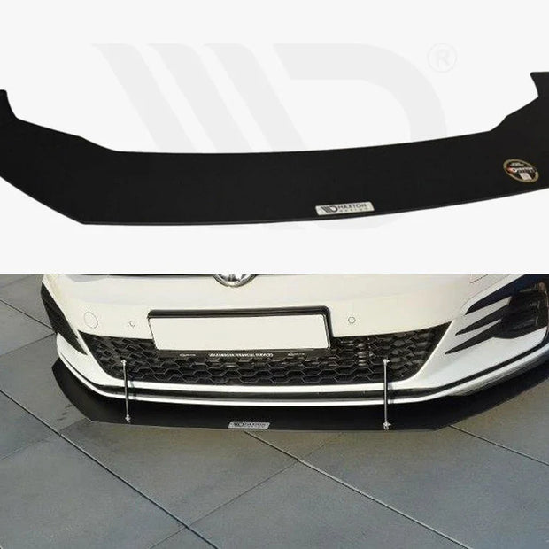Maxton Design Front Racing Splitter V.1 Volkswagen Golf GTI MK7.5 17-19