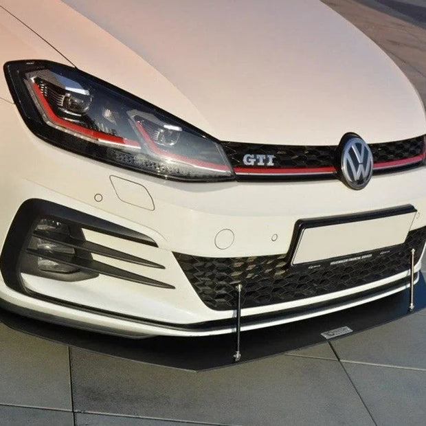 Maxton Design Front Racing Splitter V.1 Volkswagen Golf GTI MK7.5 17-19