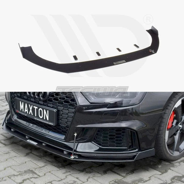 Maxton Design Front Racing Splitter V.2 Audi RS3 8V Facelift Sportback 2017-20