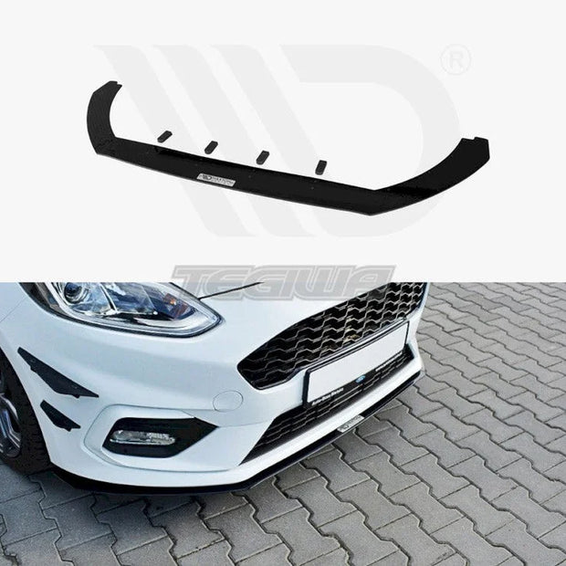 Maxton Design Front Racing Splitter V.2 Fiesta MK8 ST ST-Line 2017-