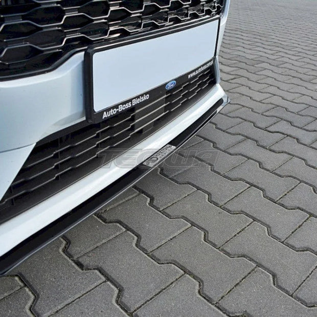 Maxton Design Front Racing Splitter V.2 Fiesta MK8 ST ST-Line 2017-