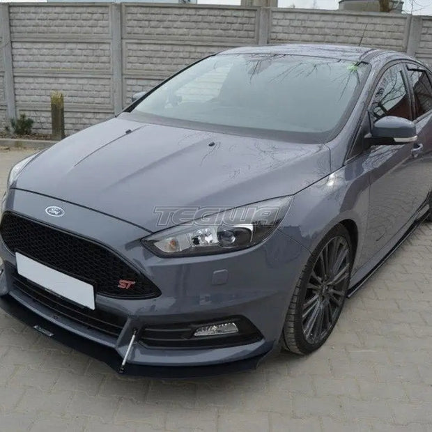 Maxton Design Front Racing Splitter V.2 Ford Focus 3 ST Facelift