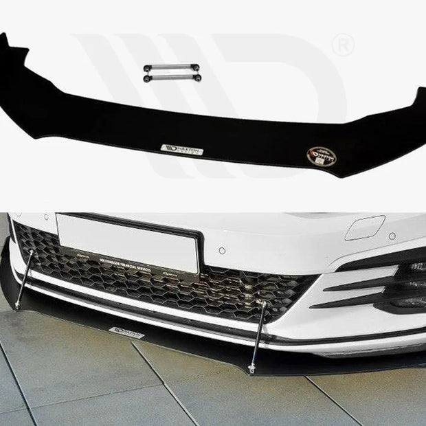 Maxton Design Front Racing Splitter V.2 Volkswagen Golf GTI MK7.5 17-19