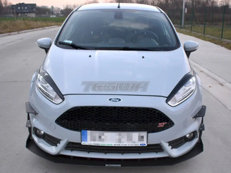 Maxton Design Front Racing Splitter V.3 Ford Fiesta MK7 ST Facelift 08-17