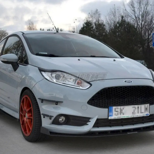Maxton Design Front Racing Splitter V.3 Ford Fiesta MK7 ST Facelift 08-17