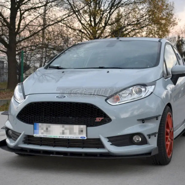 Maxton Design Front Racing Splitter V.3 Ford Fiesta MK7 ST Facelift 08-17