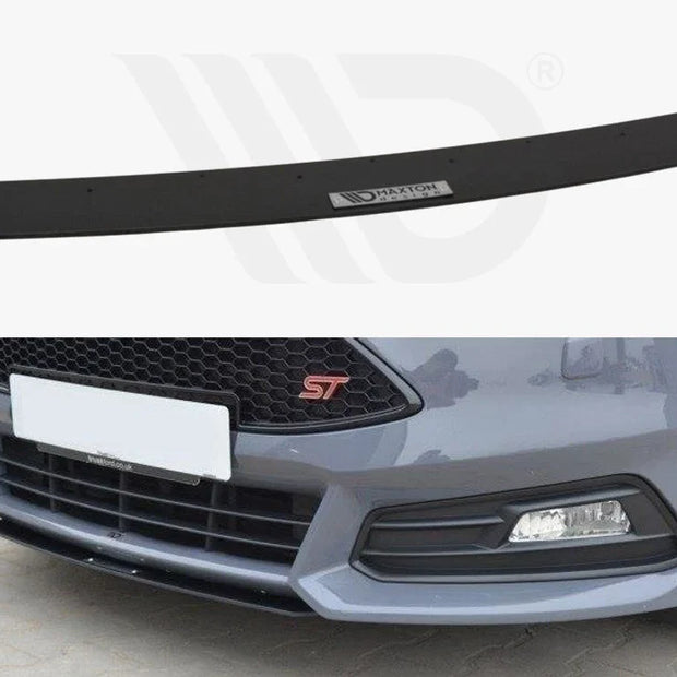 Maxton Design Front Racing Splitter V.3 Ford Focus 3 ST Facelift