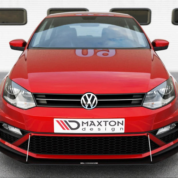 Maxton Design Front Racing Splitter Volkswagen Polo MK5 GTI Facelift 15-17