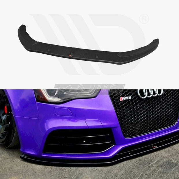 Maxton Design Front Splitter Audi RS5 8T 8T FL 01-16