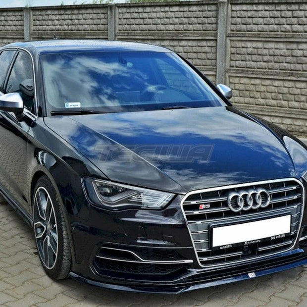 Maxton Design Front Splitter Audi S3 Sportback Audi A3 8V Sline Sportback 13-16