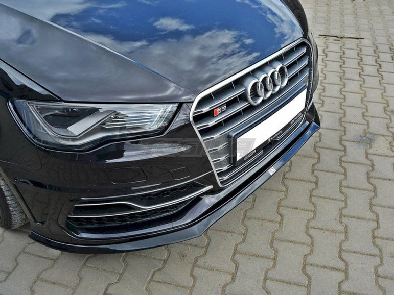 Maxton Design Front Splitter Audi S3 Sportback Audi A3 8V Sline Sportback 13-16