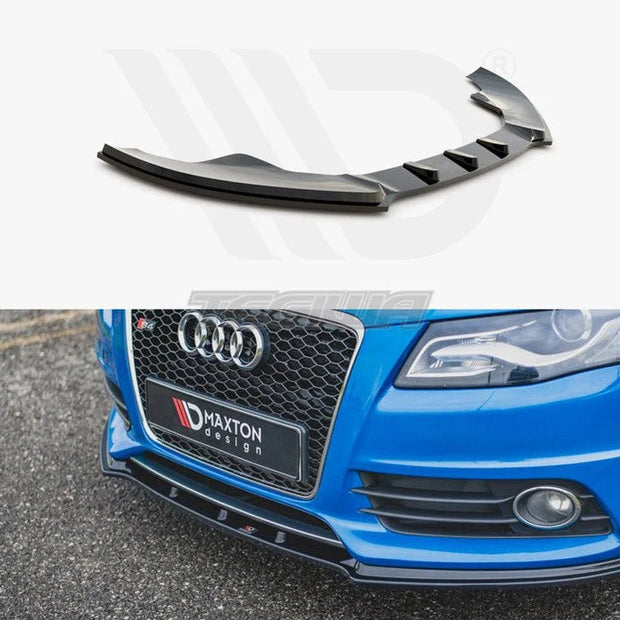 Maxton Design Front Splitter Audi S4 A4 S Line 09-11
