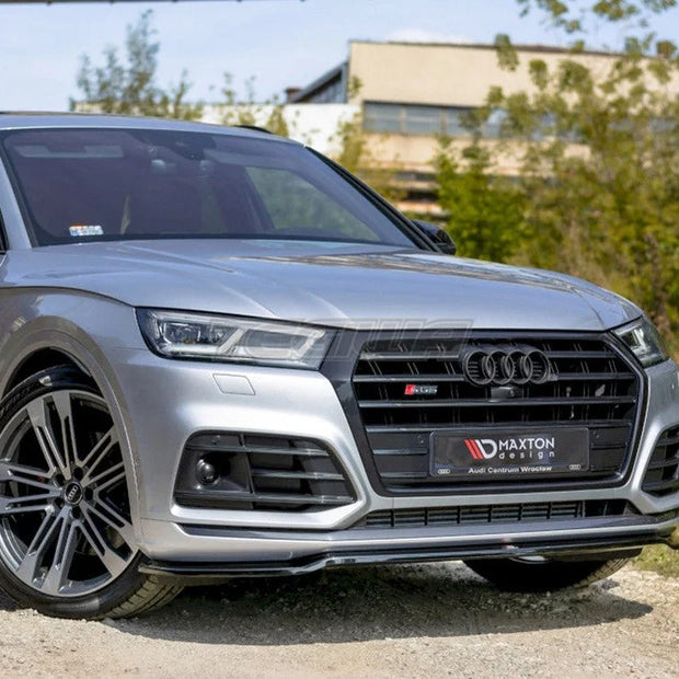 Maxton Design Front Splitter Audi SQ5 Q5 S-line MK2 2017-UP