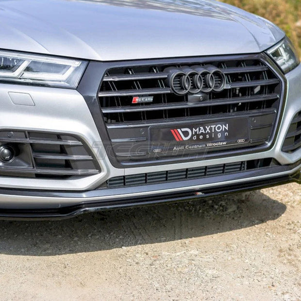 Maxton Design Front Splitter Audi SQ5 Q5 S-line MK2 2017-UP