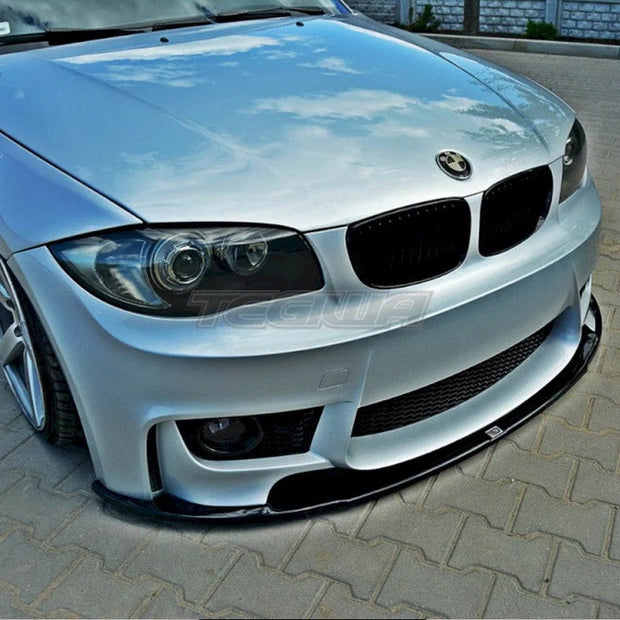 Maxton Design Front Splitter BMW 1-Series E87 M-design 09-08
