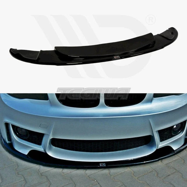 Maxton Design Front Splitter BMW 1-Series E87 M-design 09-08