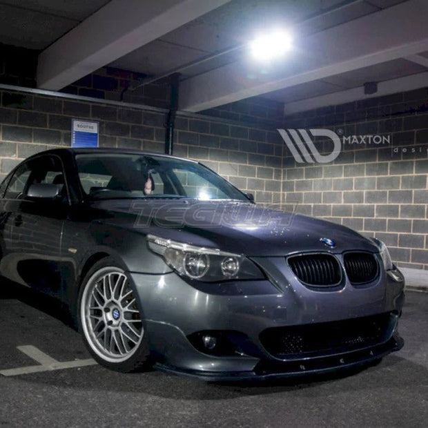 Maxton Design Front Splitter BMW 5-Series E60 M-pack 2093 - 2010