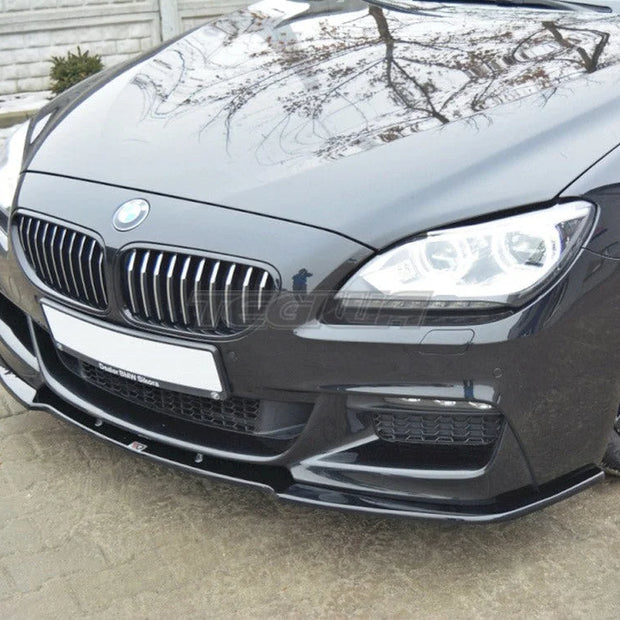 Maxton Design Front Splitter BMW 6-Series Gran Coupe M-sport 13-18