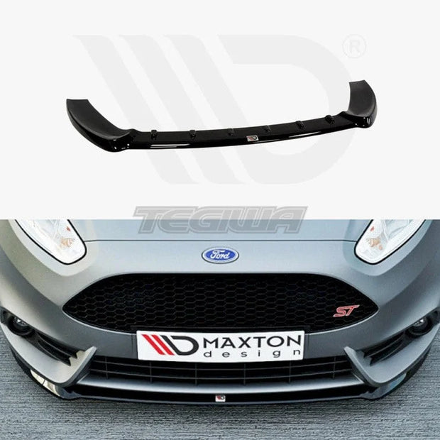 Maxton Design Front Splitter Cupra Fiesta MK7 ST Facelift 2013-17