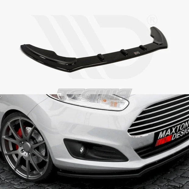 Maxton Design Front Splitter Fiesta MK7 Standard Facelift 08-12