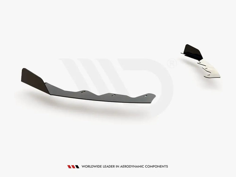 Maxton Design Front Splitter Flaps Ford Focus ST MK4 2019-