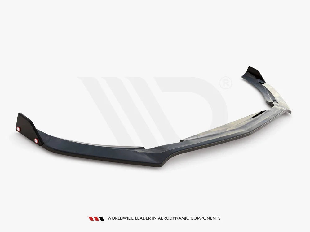 Maxton Design Front Splitter +flaps V3 Mercedes AMG A45 S 2019-