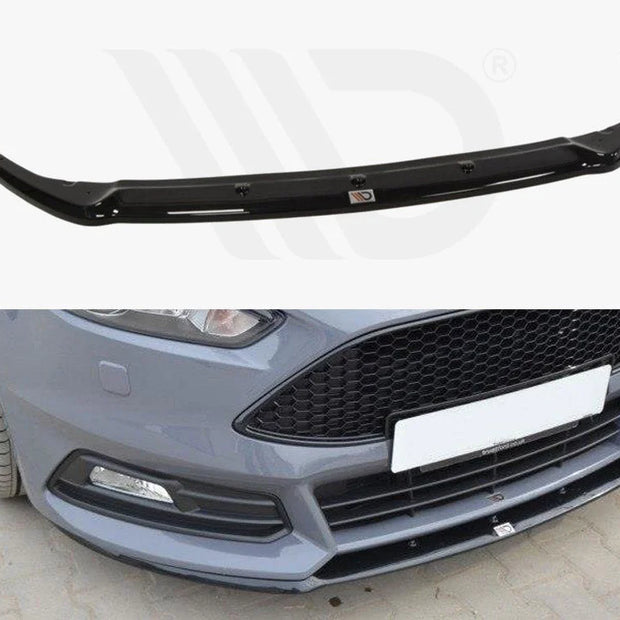 Maxton Design Front Splitter Focus ST MK3 Cupra Facelift Model