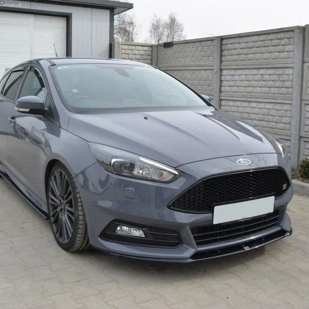 Maxton Design Front Splitter Focus ST MK3 Cupra Facelift Model