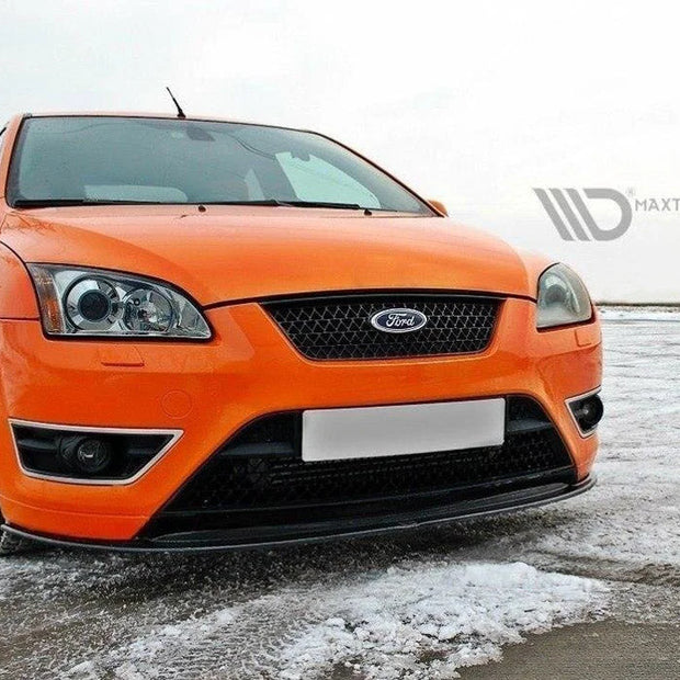 Maxton Design Front Splitter Ford Focus II ST Preface Model Ver. 2
